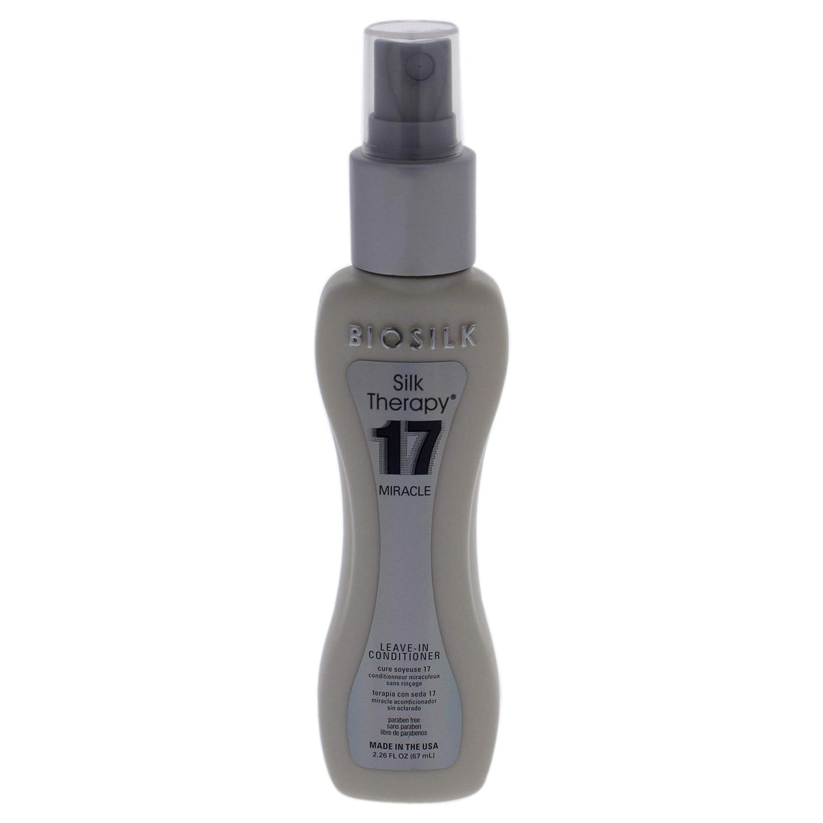 BioSilk Silk Therapy 17 Miracle Spray Leave-In Conditioner - 2.26oz Travel Size