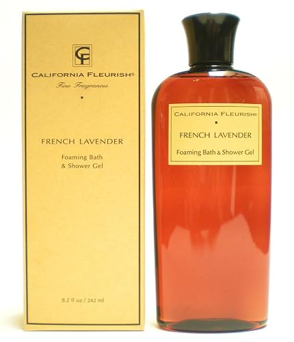California Fleurish French Lavender Foaming Bath & Shower Gel 8.2 oz/242 ml Beauty & Personal Care California Fleurish