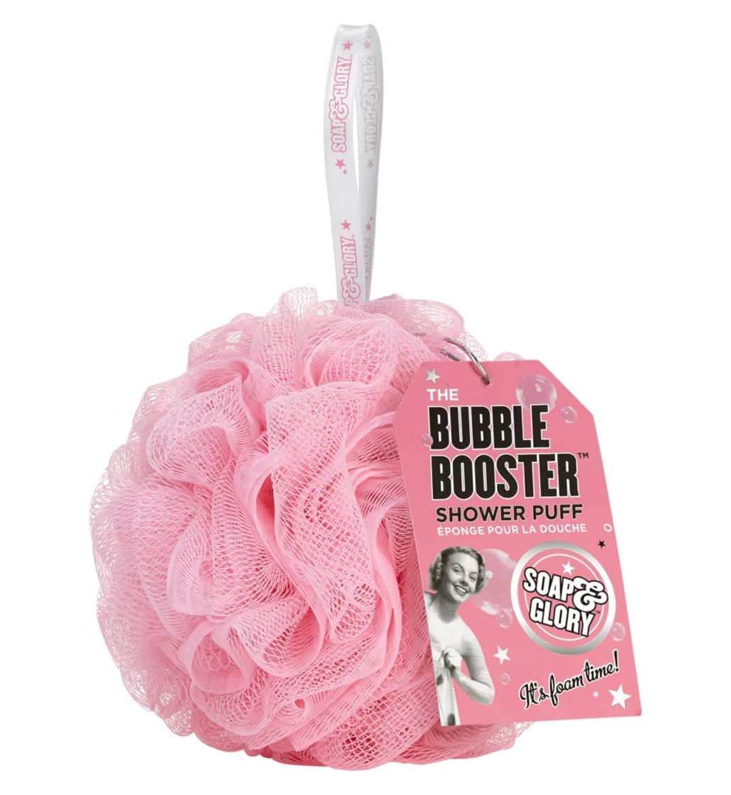 Soap & Glory Pink Shower Puff by Soap And Glory Beauty & Personal Care Soap & Glory