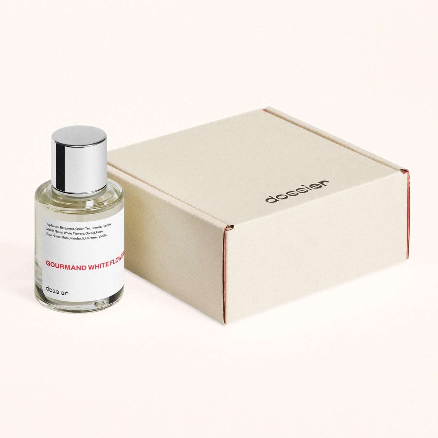 Dossier - Gourmand White Flowers - Eau de Parfum - Inspired by Viktor&Rolf's Flowerbomb - Perfume Luxury - Pure Infused - Paraben-Free - Vegan - Beauty & Personal Care Dossier