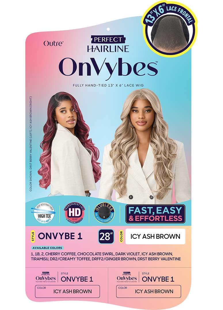 Outre Lace Front Wig - Perfect Hair Line - OnVybes - OnVybe 1 (CHOCOLATE SWIRL)
