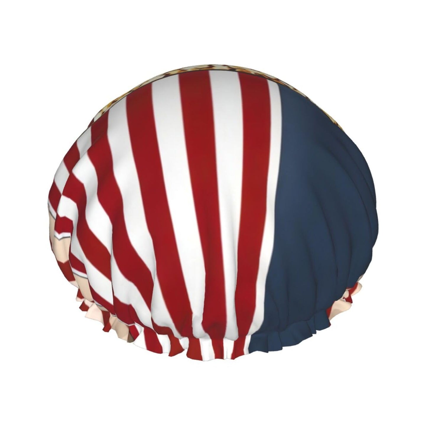 Popcorn Print Print Shower Cap,Elastic And Reusable Bath Hair Hat For Long Hair,Large Waterproof Shower Bonnet,For Women Men Kids Beauty and Personal Care MyPiky