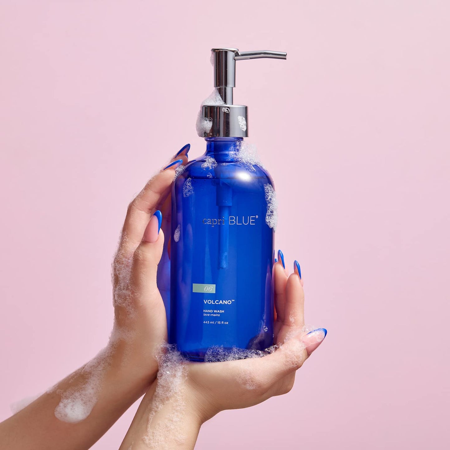 Capri Blue Hand Wash Soap - Liquid Luxury Hand Soap - Tropical & Fruity Scented Moisturizing Wash - Refillable Glass Pump Bottle - No Added Gluten Beauty & Personal Care Capri Blue