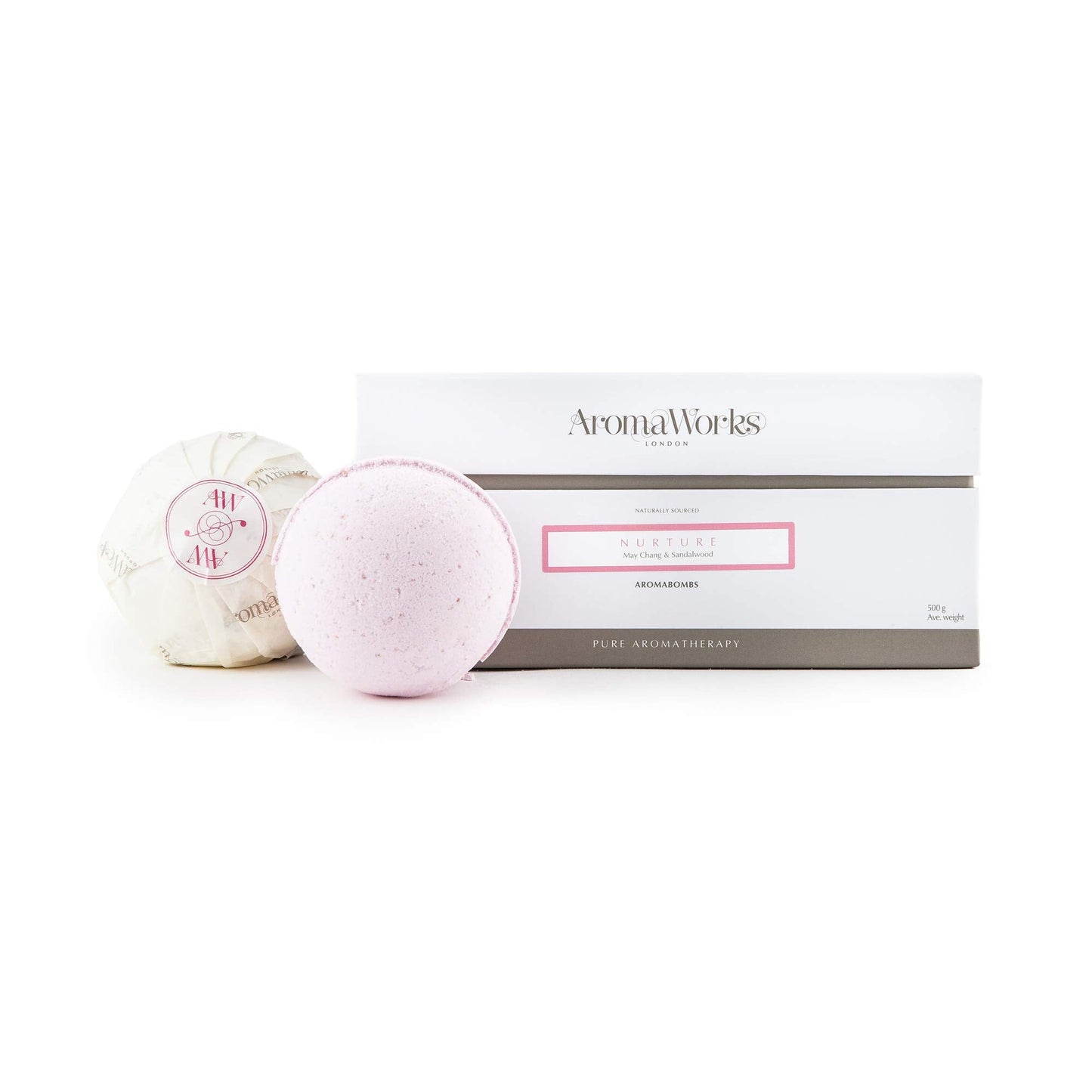 Aromaworks Nurture Aromabomb Duo - Creates A Luxurious and Therapeutic Experience - Envelops You in The Scents of Purity - Key Ingredients Beauty and Personal Care AromaWorks London