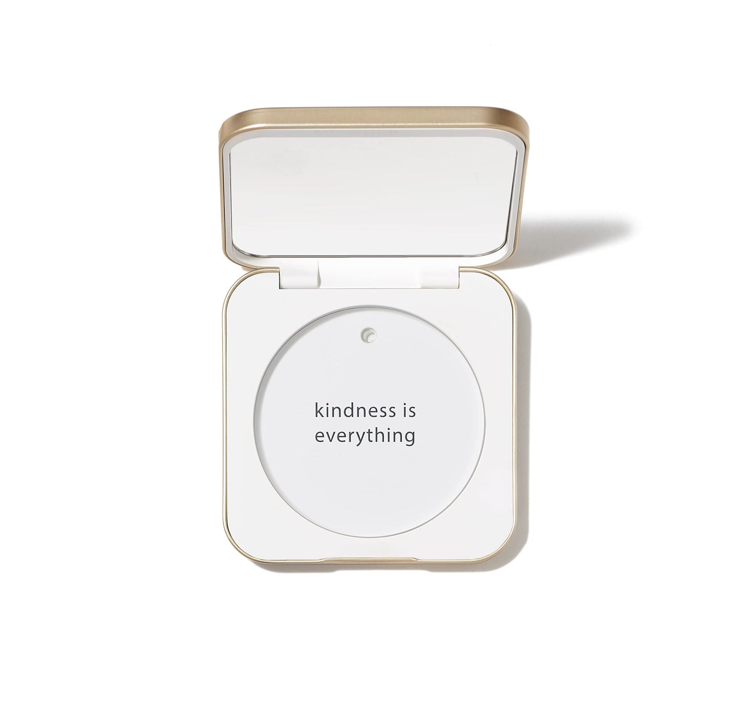 jane iredale Refillable Compact | Aluminum Shell & Magnetic Closure | Interior Mirror for On-The-Go Use | Compatible with all Powder Refills | White Beauty & Personal Care jane iredale