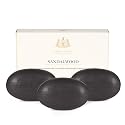 Caswell-Massey Natural Bar Soap Gift Set - Sandalwood - Triple-Milled Moisturizing Body Soap Bars for Men & Women, Plant-Based Formula with Essential Beauty & Personal Care Caswell-Massey