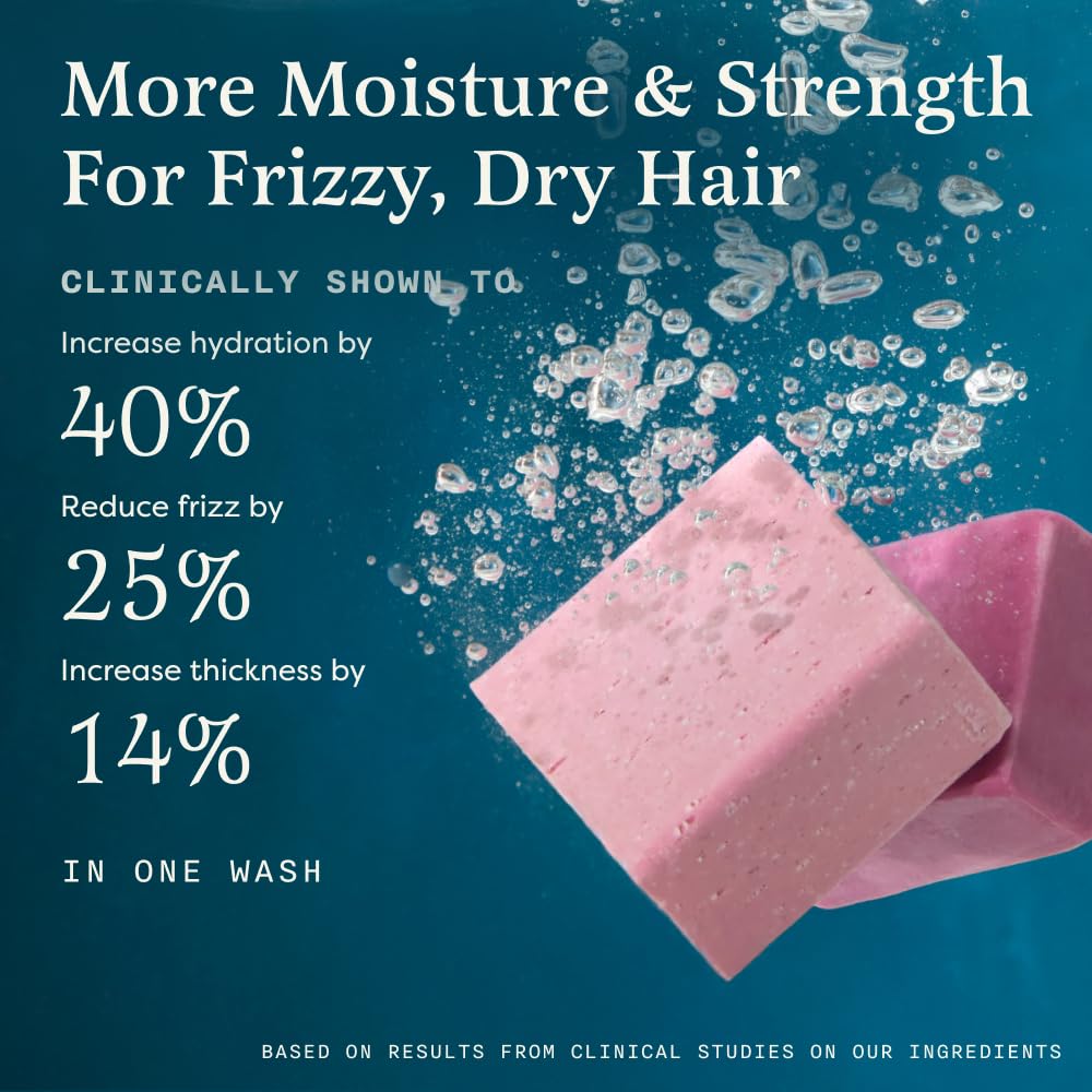 The Earthling Co. Moisturizing Peptide Shampoo & Conditioner Bar Set For Hair Growth, Strength, Repair & Split Ends - Sulfate & Paraben Free Beauty & Personal Care The Earthling Co.