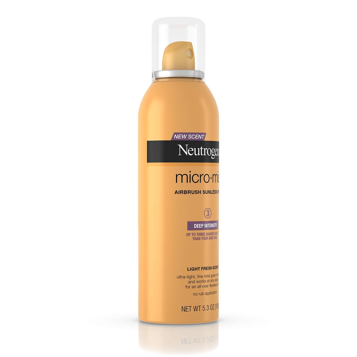 Neutrogena Micro-Mist Airbrush Sunless Tan Spray, Deep 5.3 oz Pack of 3 Beauty & Personal Care Neutrogena