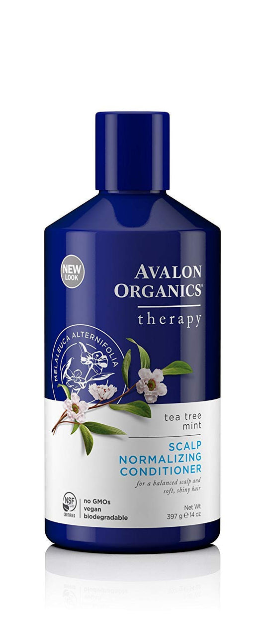 Avalon Organics Therapy Scalp Normalizing Conditioner, Tea Tree Mint, 14 Oz Beauty & Personal Care Avalon Organics