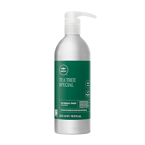 Tea Tree Special Shampoo Aluminum Bottle, Deep Cleans, Refreshes Scalp, For All Hair Types, Especially Oily Hair, 16.9 oz Beauty & Personal Care Tea Tree