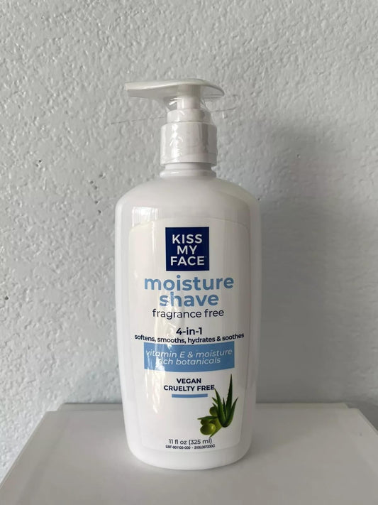 Fragrance Free Moisture Shave 3 Pack Beauty and Personal Care Kiss My Face