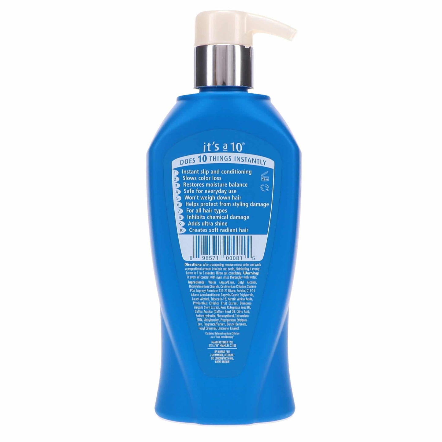 Potion 10 Miracle Repair Daily Conditioner by Its A 10 for Unisex - 10 oz Conditioner Beauty & Personal Care It's a 10 Haircare