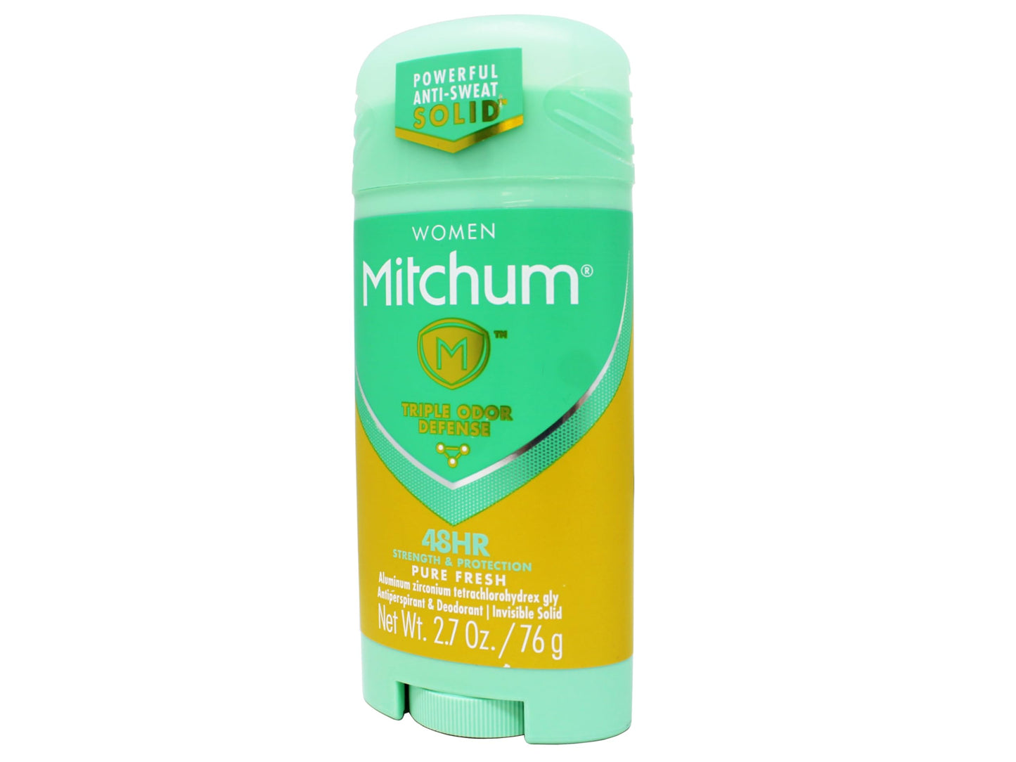 Mitchum Women Triple Odor Defense Invisible Solid 48HR Antiperspirant & Deodorant, Pure Fresh, 2.7 OZ - 3 Pack Beauty and Personal Care Mitchum