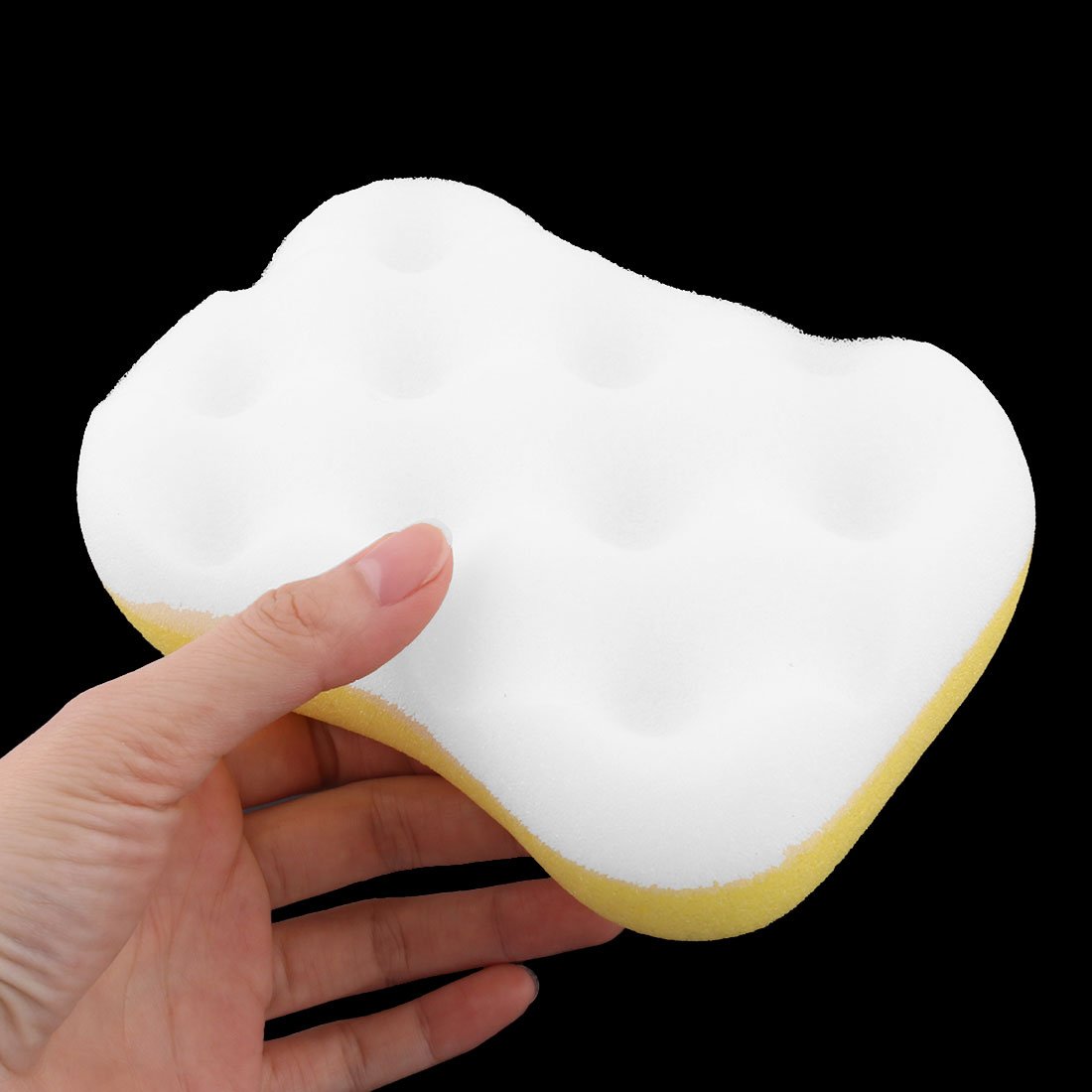Ruilogod Shaped Bathroom Body Cleaning Washing Tool Bath Shower Sponge Yellow (id: 645 377 083 e75 be3 Beauty and Personal Care Ruilogod