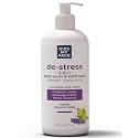 Kiss My Face De-Stress 2-in-1 Body Wash & Bath Soak Lavender + Ylang Ylang - Vegan Body Wash - 16 oz Bottle with Pump (Lavender & Ylang Ylang, Pack Beauty & Personal Care Kiss My Face