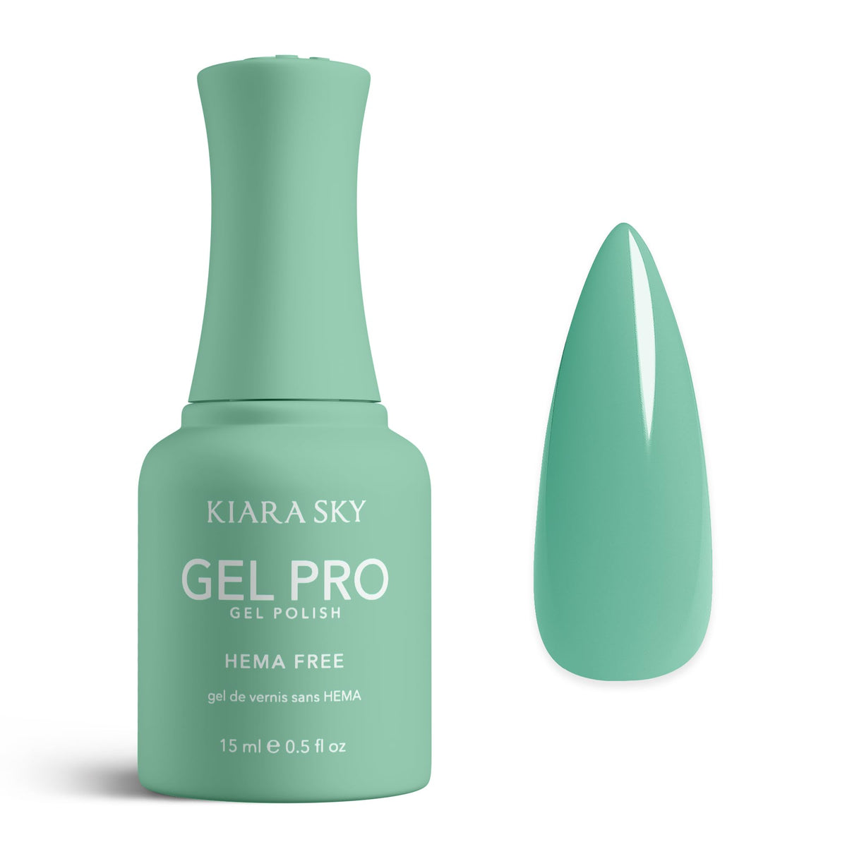 KIARA SKY Gel Pro HEMA-Free Gel Nail Polish | Full Coverage, 28+ Day Wear, Self-Leveling, UV/LED Soak-Off, 0.5 fl oz | Group Text #078