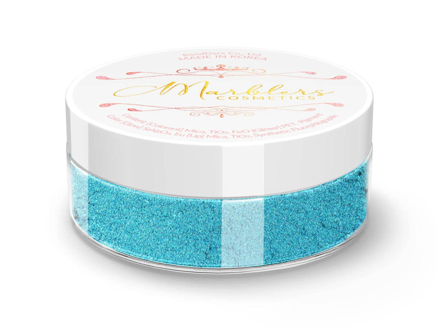 MARBLERS Fine Natural Mica Powder [Turquoise] 0.11oz (3g) | Highly Pigmented | Non-Toxic, Vegan, Cruelty-Free | Eyeshadow, Body Butter, Nail Polish Beauty & Personal Care MARBLERS