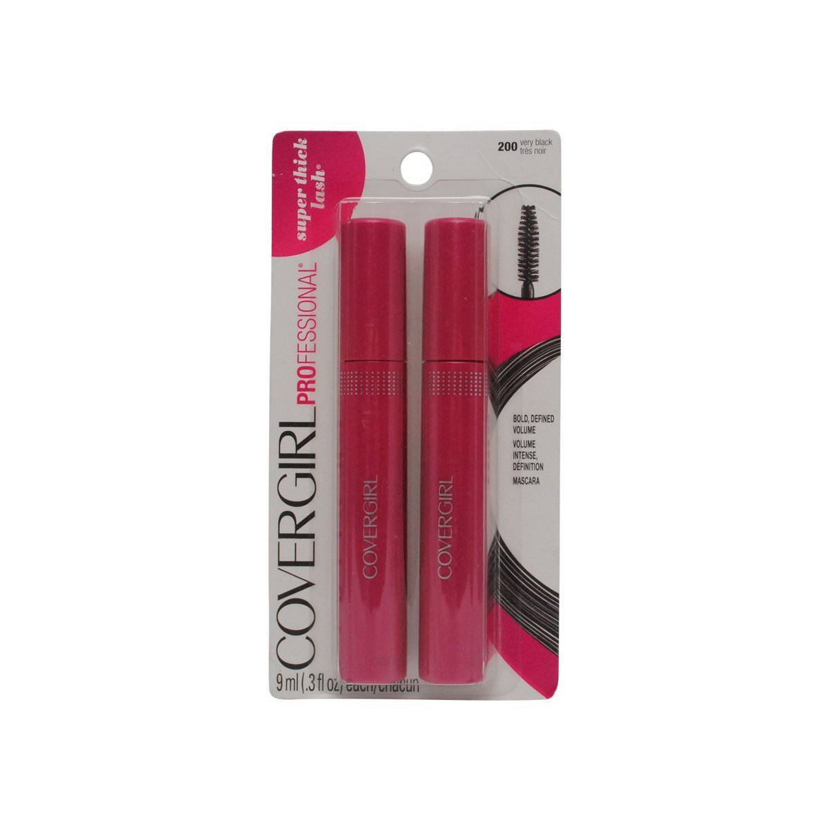 Covergirl Professional Super Thick Lash Mascara, Very Black 0.3 FL Oz Beauty & Personal Care COVERGIRL