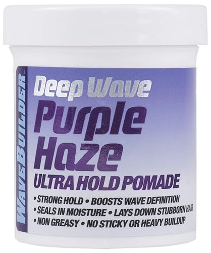 Wavebuilder Deep Wave Purple Haze Ultra Hold Pomade, 3.0 Ounce Beauty & Personal Care WAVEBUILDER