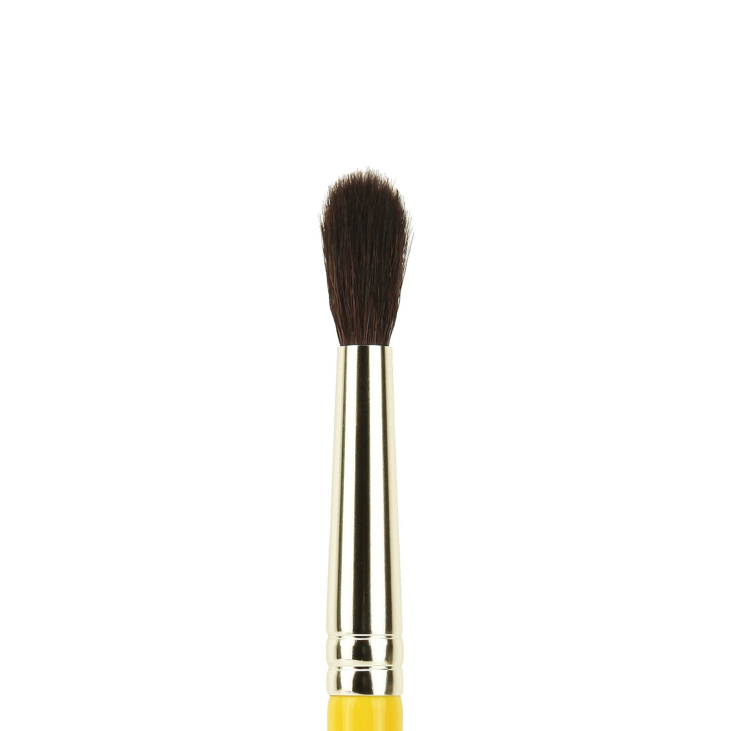 Bdellium Tools Professional Makeup Brush - Travel 785 Tapered Blending - Short Wooden Handle for Convenient Travel, For Applying Shadow (Yellow, 1pc) Beauty & Personal Care BDELLIUM TOOLS