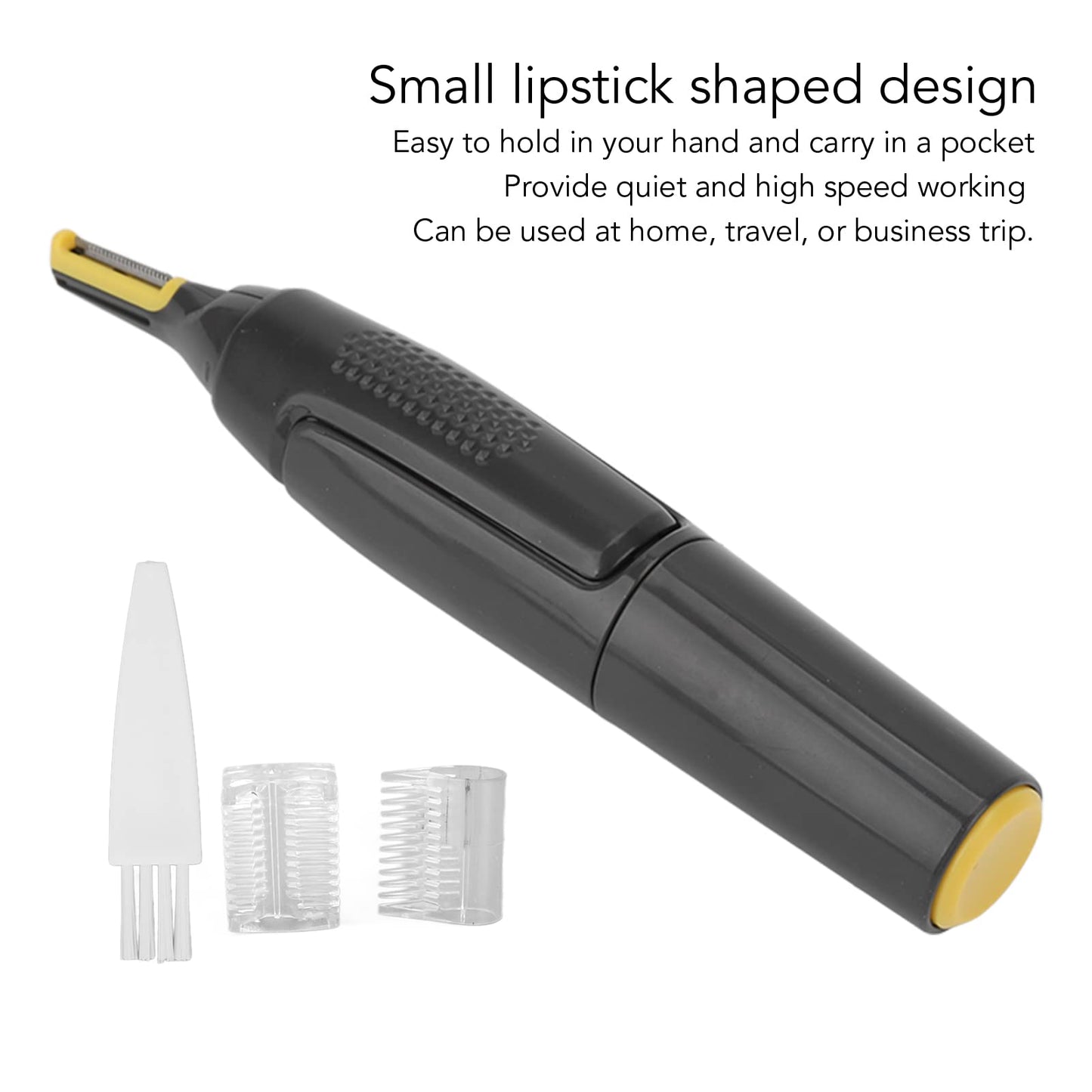 Men Electric Trimmer, Detachable Washable Cutter Head Double Blades Electric Shaver, Low Noise Hair Removal Machine Beauty and Personal Care YUYTE