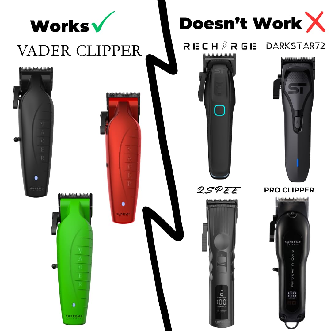 Supreme Trimmer DLC Coated Steel Replacement Blade CBT828 - Taper Blade for Hair Clippers - Black Beauty and Personal Care Supreme Trimmer