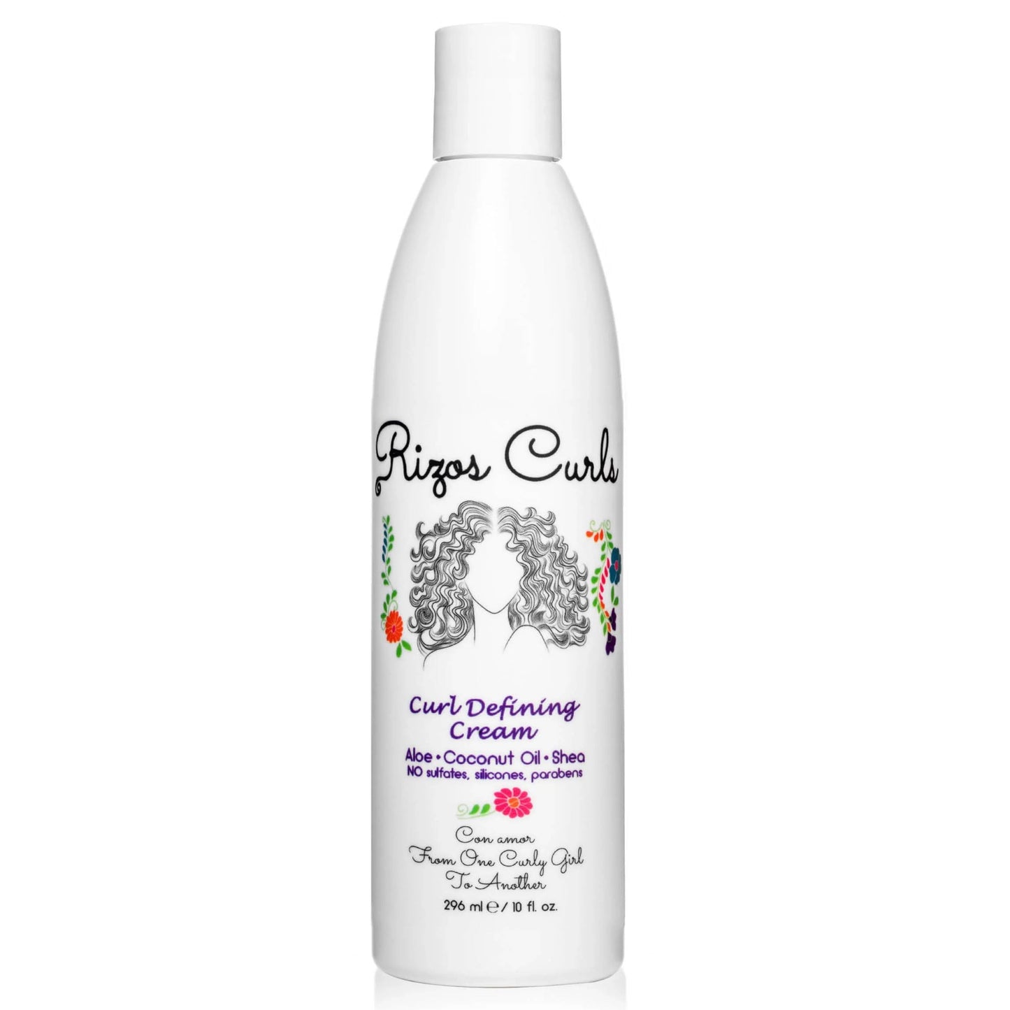 Rizos Curls Curl Defining Cream – Frizz Control, Defines & Moisturizes Wavy, Curly, Coily Hair, Adds Shine, Softens, Sulfate & Paraben-Free Beauty & Personal Care Rizos Curls