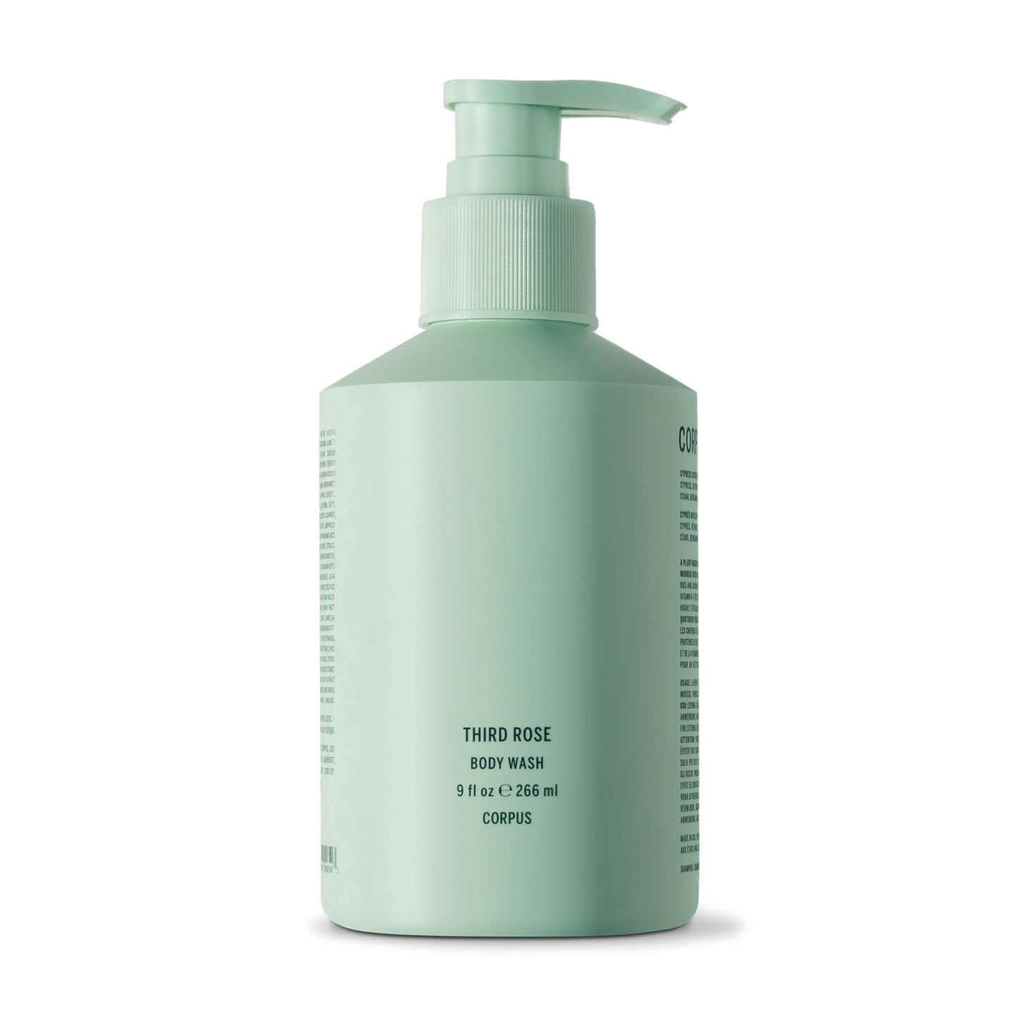 Corpus - Third Rose Body Wash | Moisturizing Plant-Based Cleanser for Women & Men, Skincare-Grade Oils & Botanical Extracts | Sulfate-Free, No Beauty & Personal Care Corpus