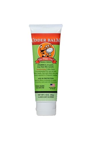 The Happy Cow Moisturizing Udder Balm - 3 ounce tube Beauty & Personal Care Udder Balm