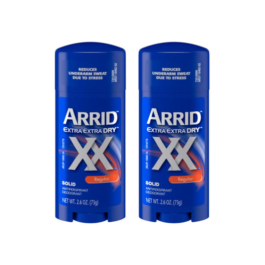 Arrid XX Solid Antiperspirant & Deodorant, Regular - 2.7 oz - 2 pk Beauty and Personal Care Arrid