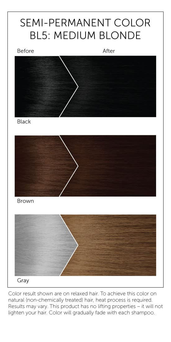 BL5 Medium Blonde Bigen Semi Permanent Hair Color (3 Pack) Beauty & Personal Care Bigen