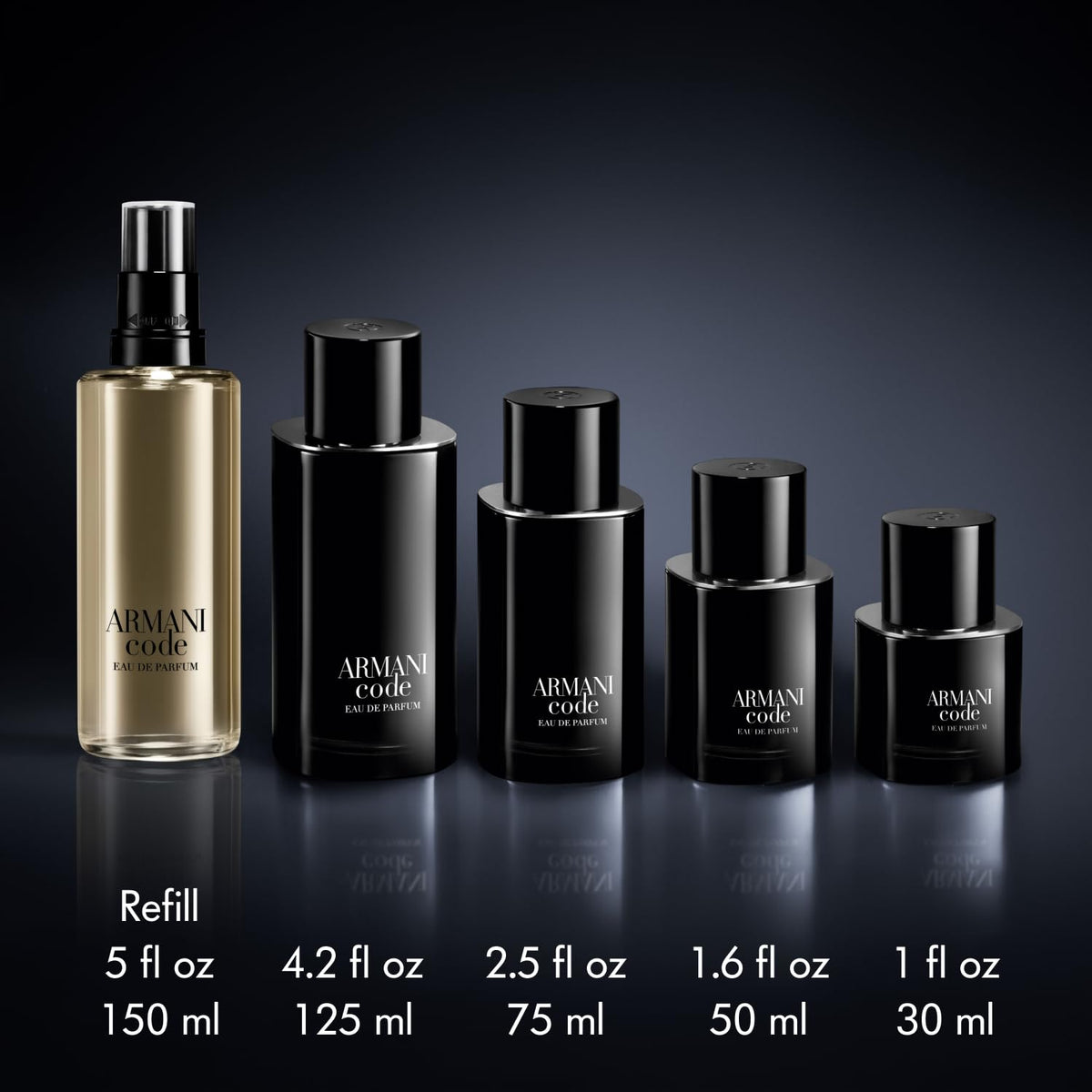 Armani Beauty Code Eau de Parfum - Ambery Spicy Cologne for Men - 4.2 Fl Oz
