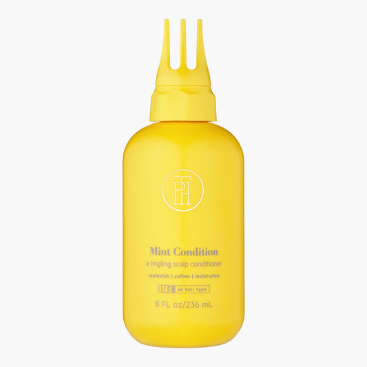 TPH by Taraji Mint Condition Tingling Moisturizing Scalp Leave-in Conditioner for Dry Hair | With Shea Butter, Aloe, Eucalyptus Oil, & Peppermint |