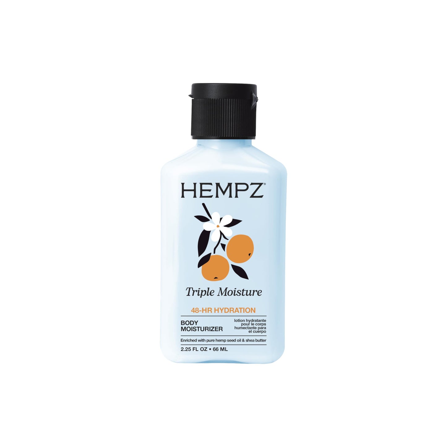 HEMPZ Body Lotion Triple Moisture - Whipped Crème Daily Moisturizing Cream, Shea Butter Hand and Body Moisturizer - Hemp Lotion - Skin Care Products Beauty & Personal Care Hempz