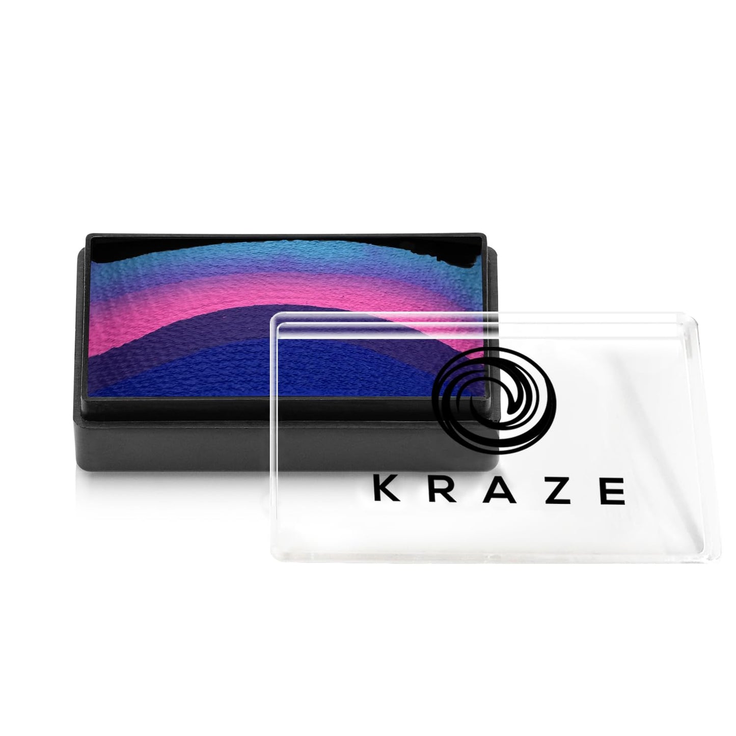 Kraze FX Dome Stroke - Galaxsia (25 gm), Professional Face and Body Painting One Stroke Cake By Tamina, Hypoallergenic Non-Toxic Water Activated Face Beauty & Personal Care Kraze FX