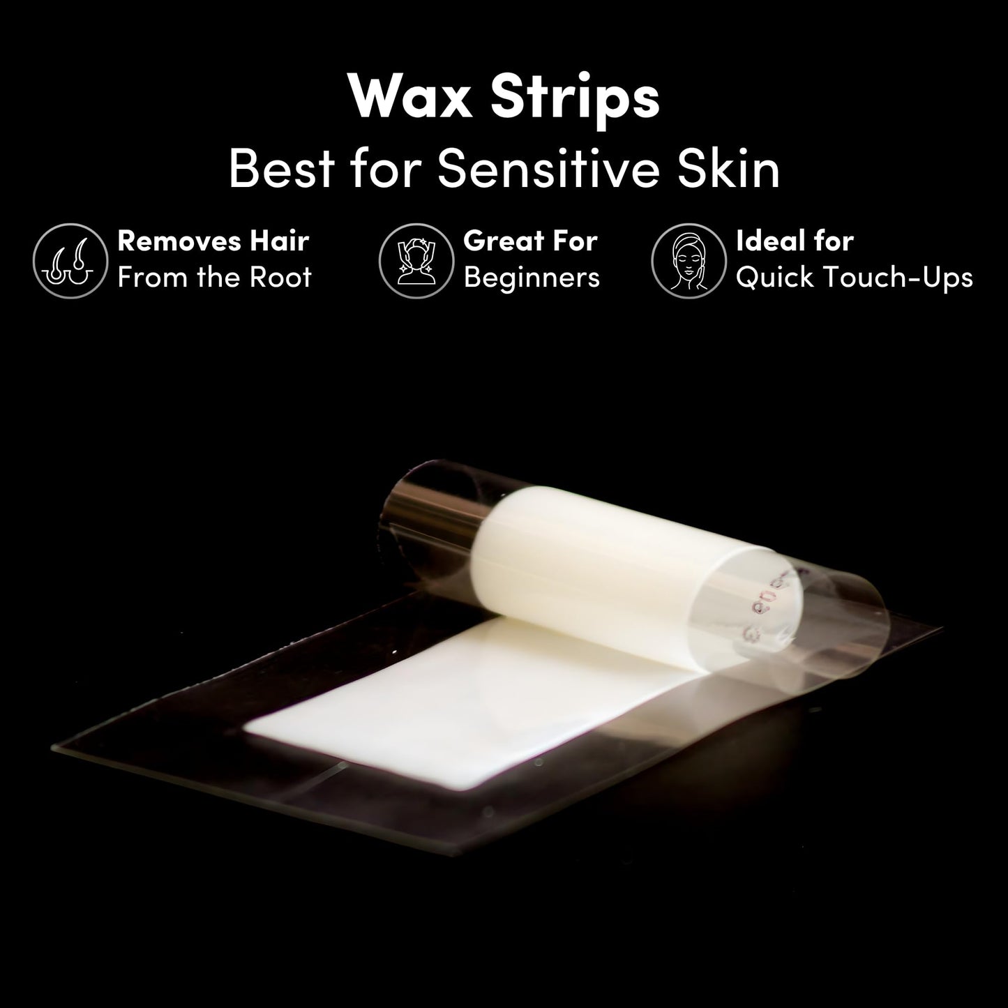 Persian Multi-Zone Wax Strips - Pre-Lined for Face, Legs, Body, Bikini & Underarms - Hair Removal Waxing Kit with Aftercare Oil - Easy, Ready-to-Use Beauty and Personal Care Persian