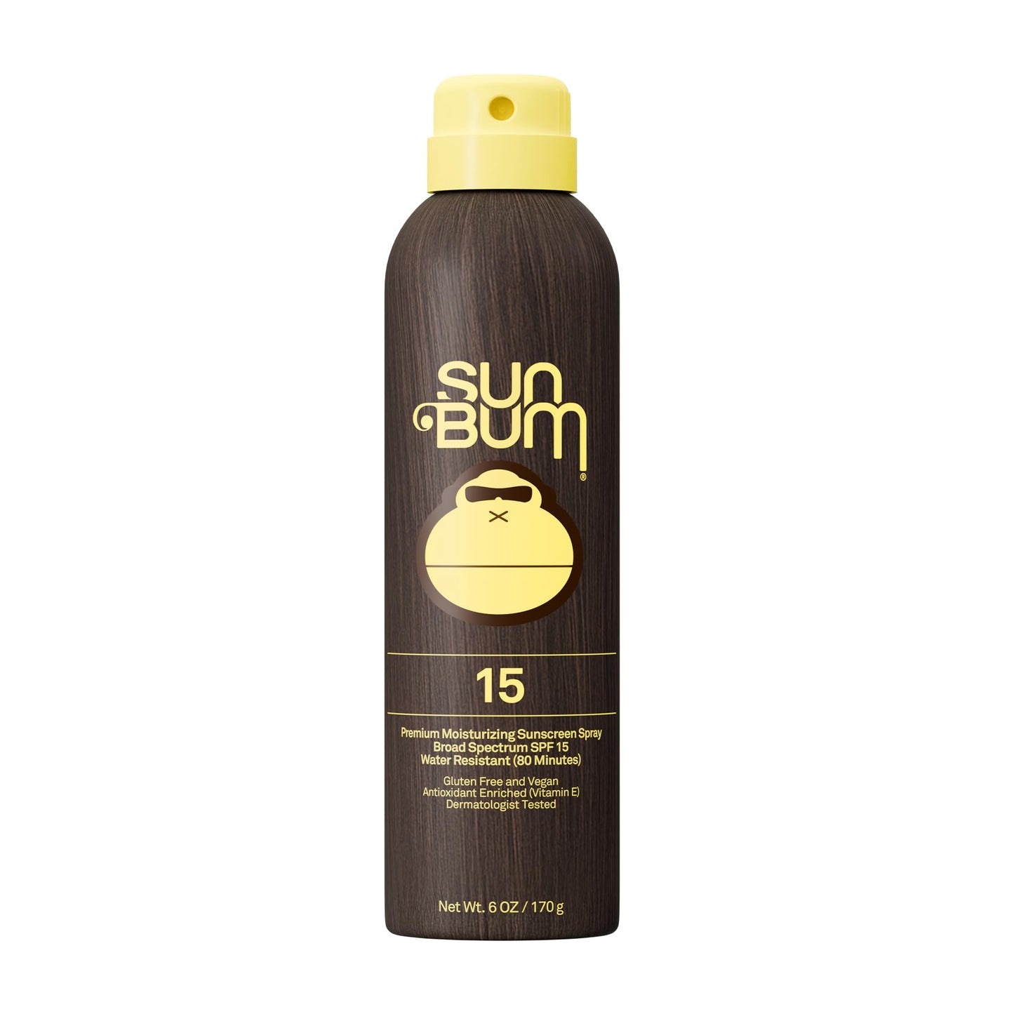Sun Bum Original SPF 15 Sunscreen Body Spray - Broad Spectrum Moisturizing Sunscreen with Vitamin E - Hawaii 104 Act Compliant (Made without Beauty & Personal Care Sun Bum
