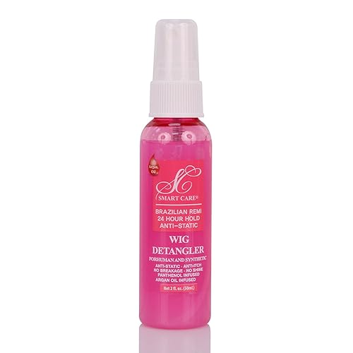 Smart Care Brazilian Remi 24 Hour Hold Anti-Static Portable Wig Detangler Spray 2oz Beauty & Personal Care Efast