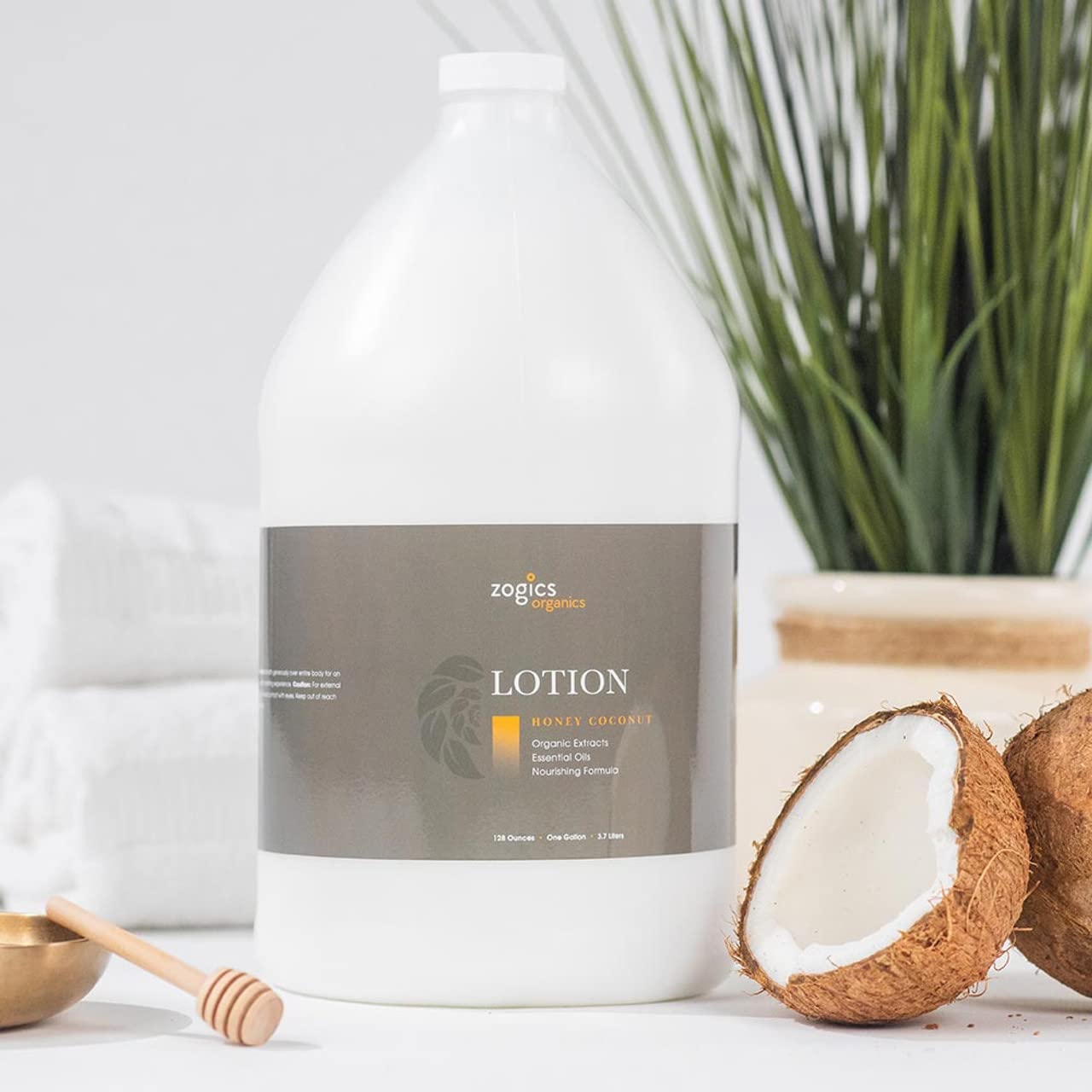Zogics Organics Body Lotion - Hydrating Body Lotion for Women and Men, Moisturizing Formula Made with Essential Oils, Great for Refillable Lotion Beauty & Personal Care Zogics