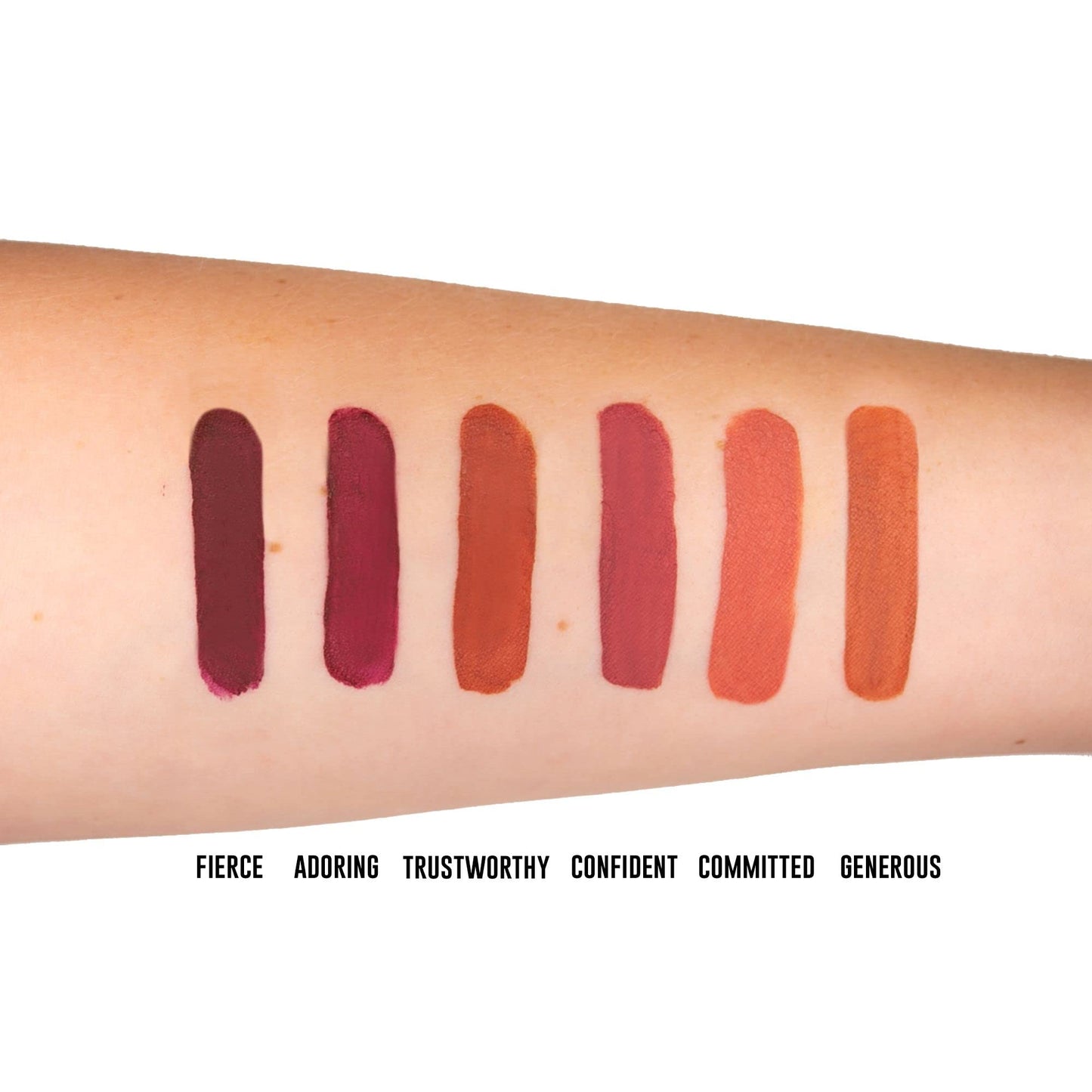 theBalm MEET MATTE HUGHES® San Francisco - Set of 6 Mini Long-Lasting Liquid Lipsticks, 2.4 fl. oz. Beauty & Personal Care theBalm
