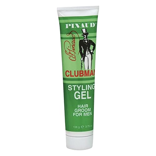 Clubman Pinaud Styling Gel Hair Groom for Men, Conditioning, Non-Greasy, 3.75 Fl Oz Beauty & Personal Care Clubman