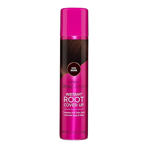 EVERPRO Gray Away Instant Root Cover Up Spray 2.5oz - Dark Brown Beauty & Personal Care EVERPRO