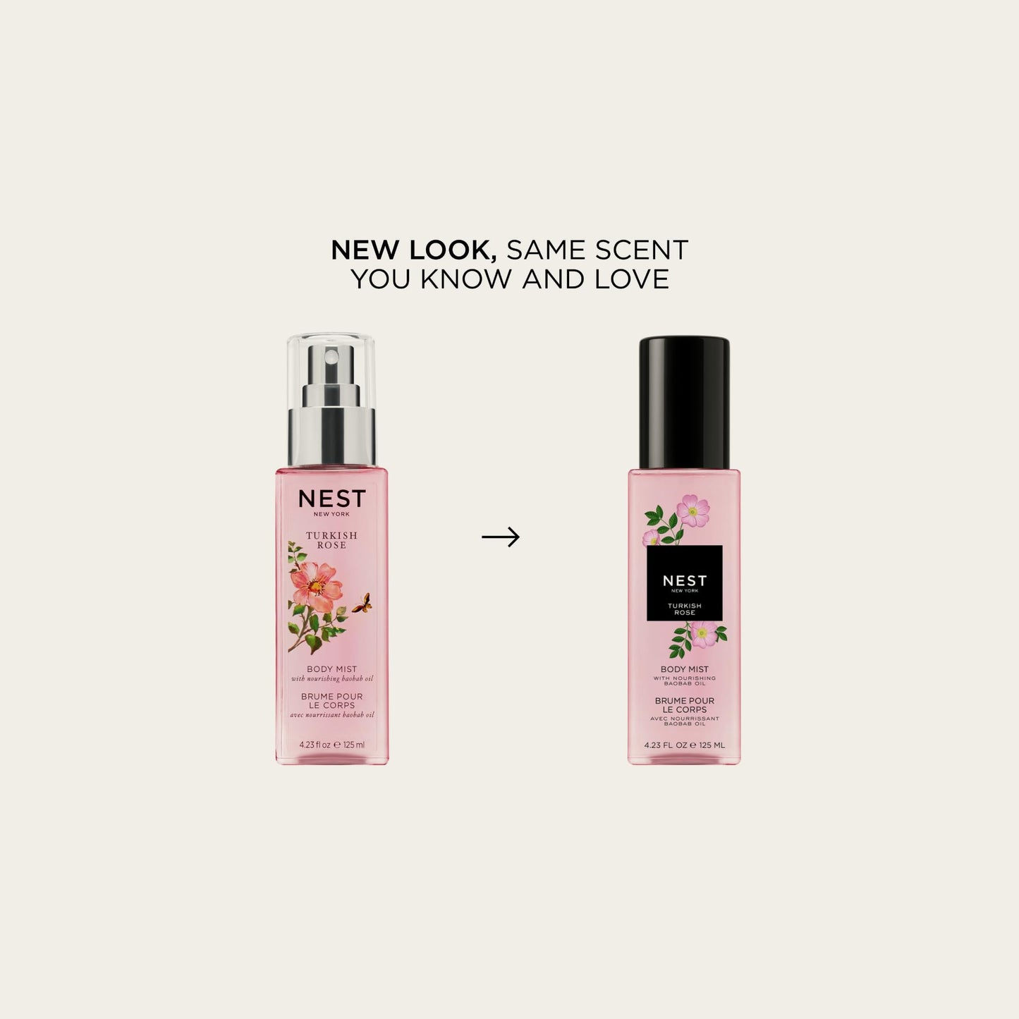 NEST New York Turkish Rose Body Mist - 125 mL - Vegan & Cruelty Free Beauty & Personal Care NEST New York