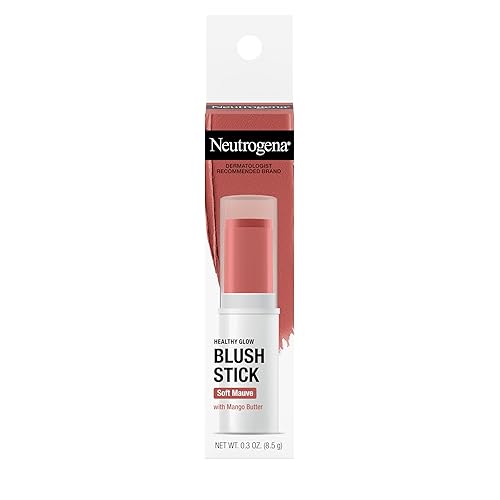Neutrogena Healthy Glow Blush Stick, Easy to Use Lightweight Makeup, Ultra Creamy Cheek Color with Mango Butter Leaves Skin with a Natural Looking Beauty & Personal Care Neutrogena