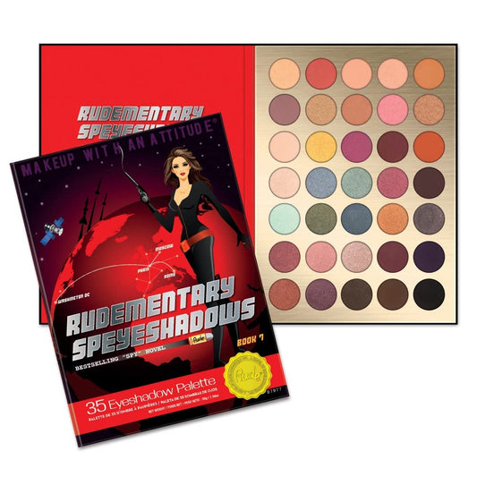 Rude Cosmetics Rudementary SpeyeShadows 35 Eyeshadows Palette - Book 7 for Women - 1.33 oz Eye Shadow Beauty & Personal Care RUDE
