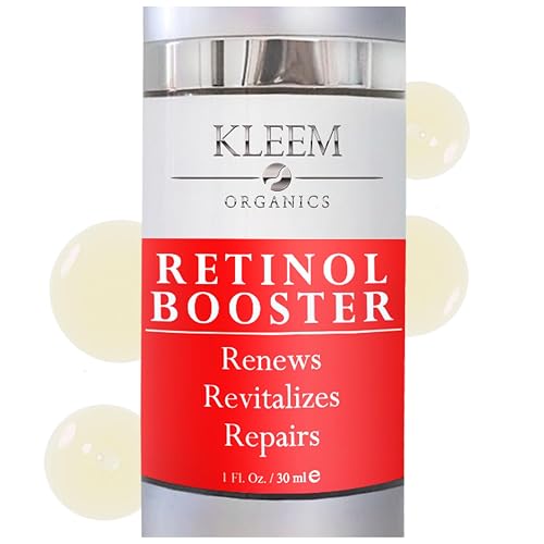 Kleem Retinol Serum 2.5% for Face Anti-Aging Serum with Hyaluronic Acid to Minimize Wrinkles. Improves Sun Damaged Skin and Fades Dark Spots - Vitamin Beauty & Personal Care Kleem Organics
