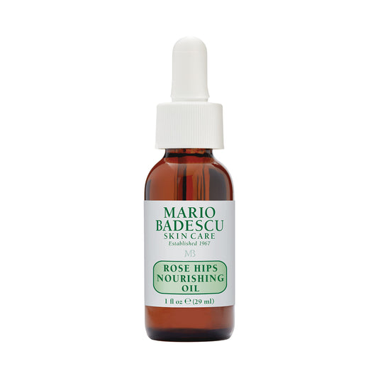Mario Badescu Rose Hips Nourishing Oil for Combination, Dry and Sensitive Skin Facial Oil that Moisturizes & Smoothes Formulated with Rosehip Extract Beauty & Personal Care Mario Badescu