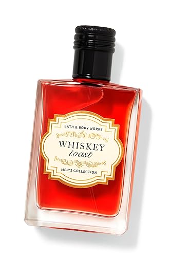 Bath & Body Works Whiskey Toast Cologne, 3.4 fl oz / 100 mL - Warm Whiskey, Toasted Oak, and Smooth Vanilla Men’s Eau de Cologne Beauty & Personal Care Bath & Body Works