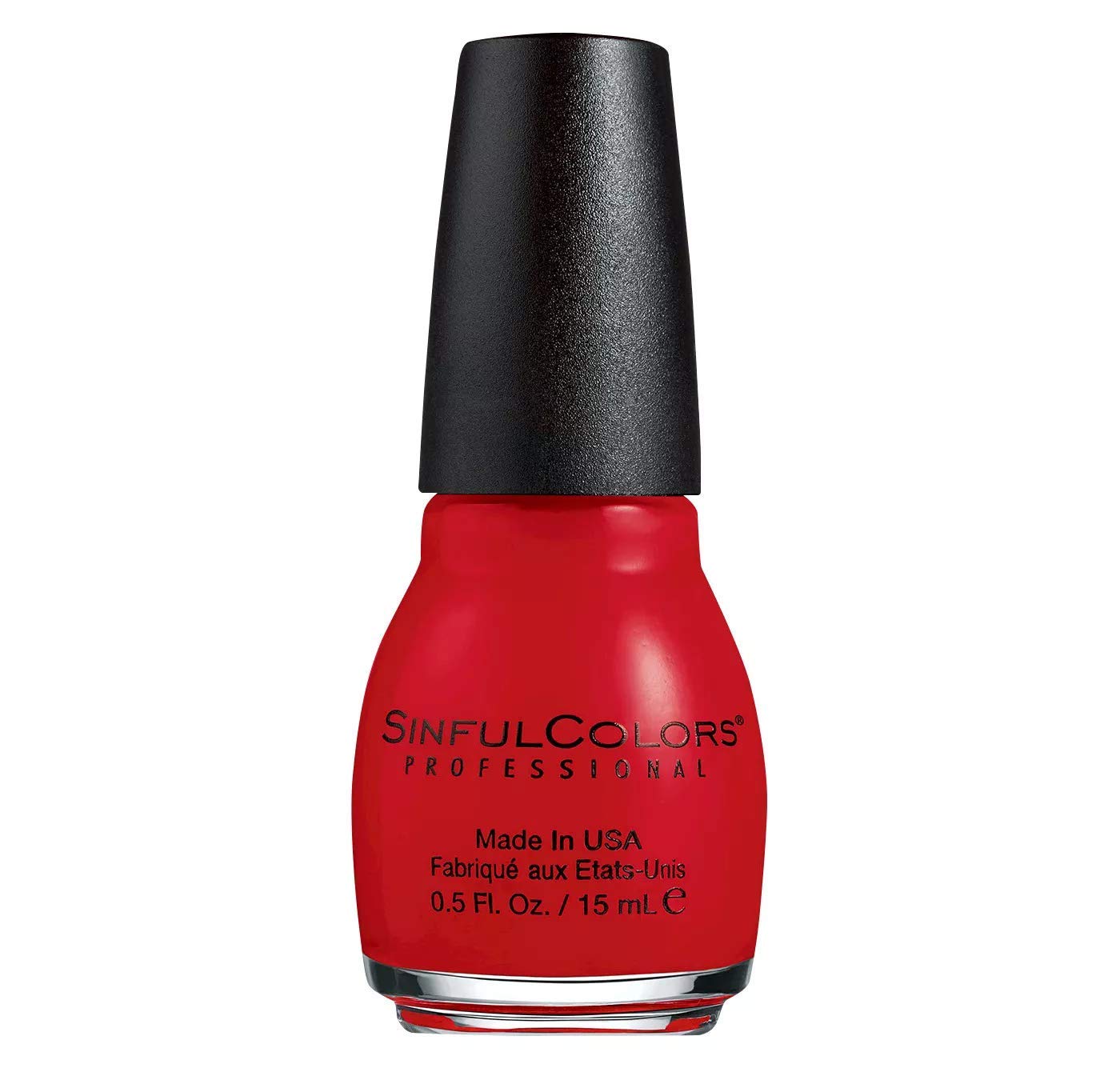 SinfulColors Professional Nail Color Polish #2193 Bitten (Red Cream) 0.5 Fl Oz Beauty & Personal Care SinfulColors