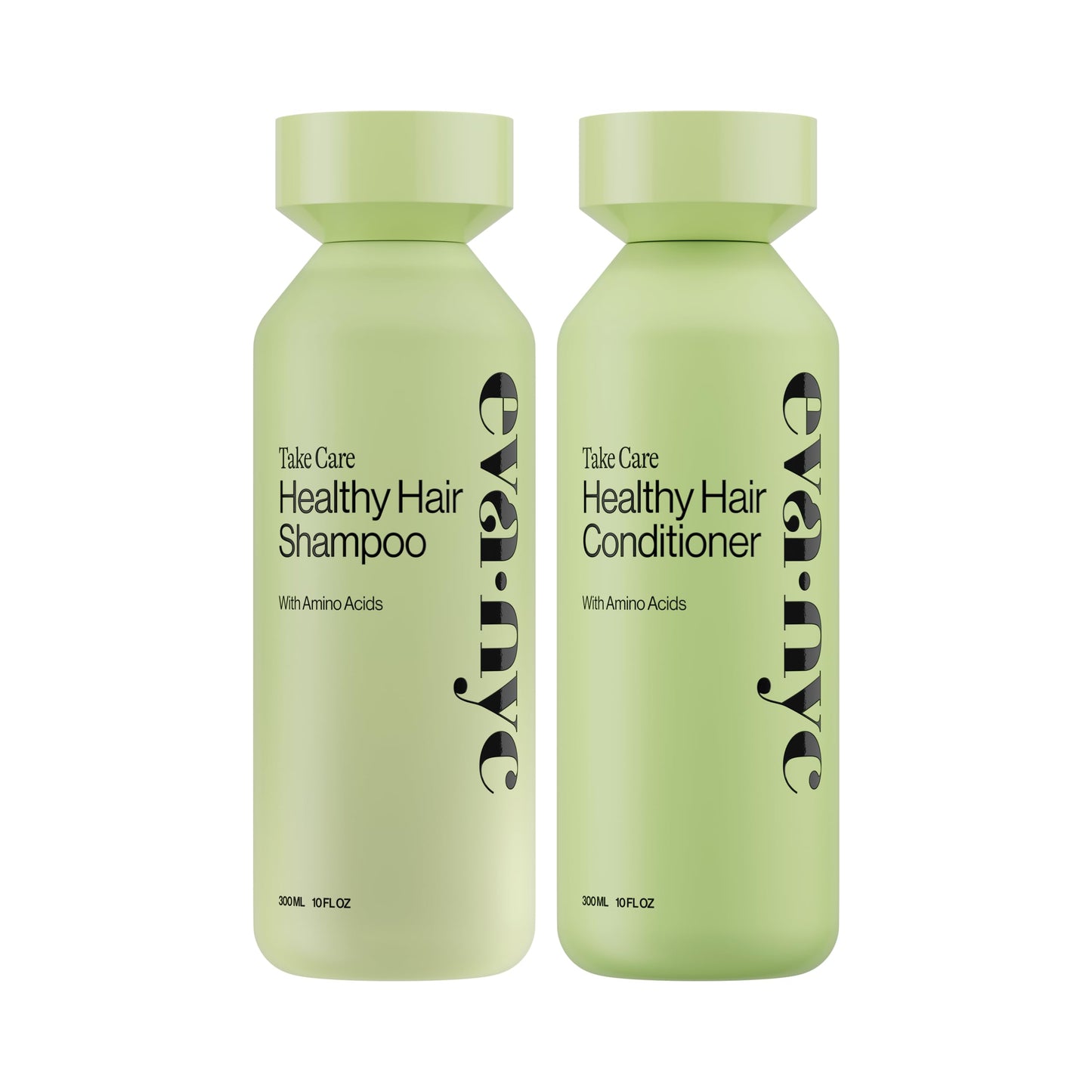 Eva NYC Gentle Daily Cleansing Shampoo and Conditioner Set - Weightless Healthy Hair with Amino Acids for Moisture + Shine - Removes Oil - Fine Beauty & Personal Care EVA·NYC